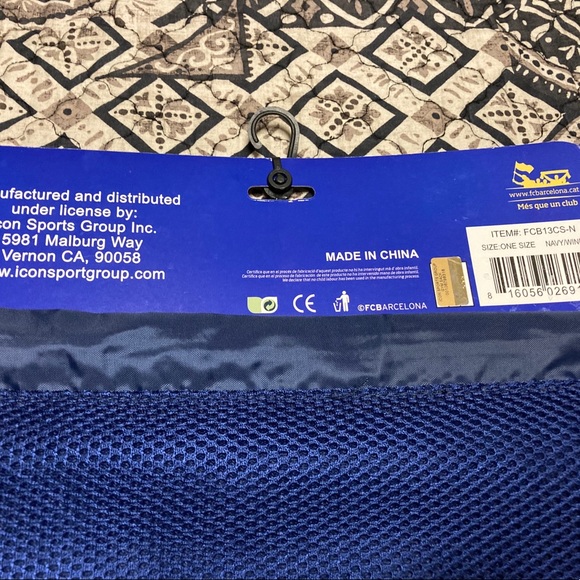 FCB/Barcelona Football Club Drawstrings Bag. - Picture 4 of 4
